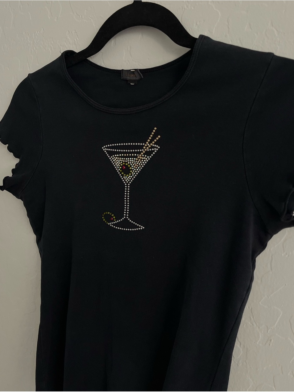 Vintage Y2K/90s Bedazzled Top - Picture 3 of 7